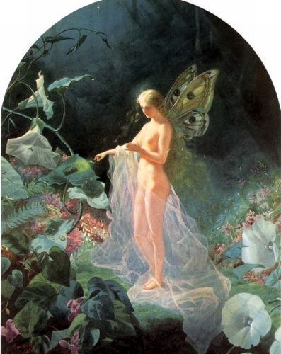 ジョン・シモンズ　『妖精』　1823年 - 1876年　イギリスの画家