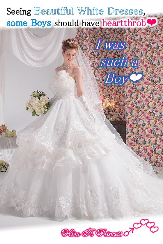 Seeing Beautiful White Dresses, some Boys should have heartthrob E