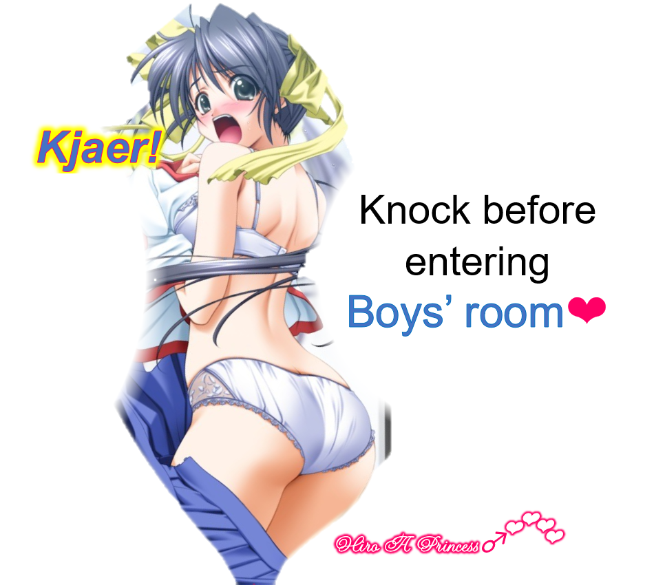 Knock before entering Boys’ room E