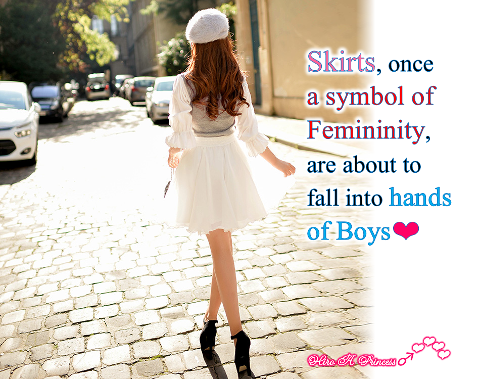 Skirts, once a symbol of Femininity, are about to fall into hands of Boys E