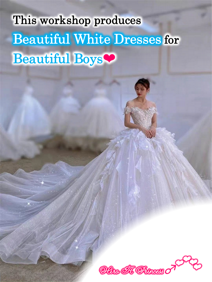 This workshop produces Beautiful White Dresses for Beautiful Boys E